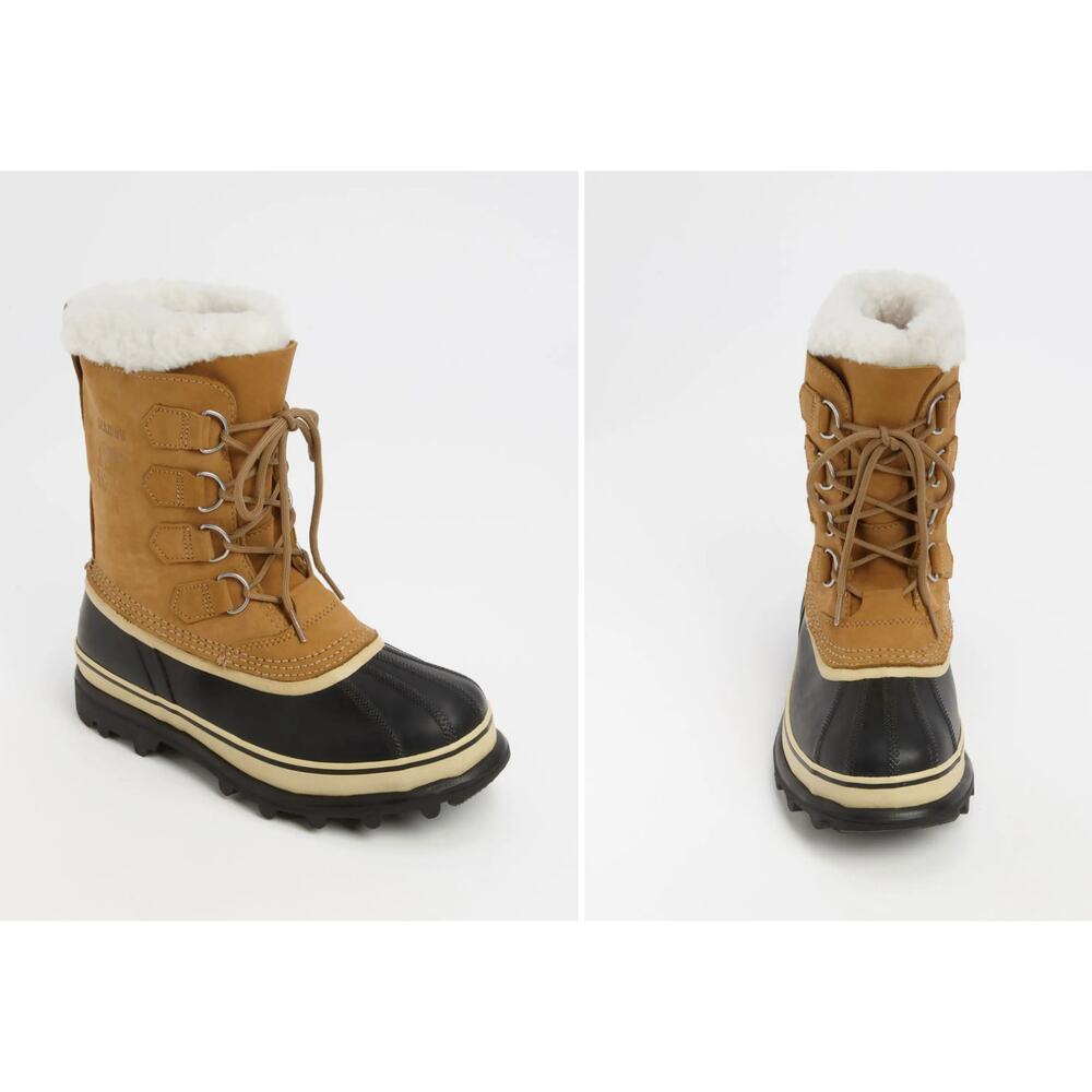 Sorel Caribou™ WP Waterproof Boot Buff Caramel Color Men's Size 9